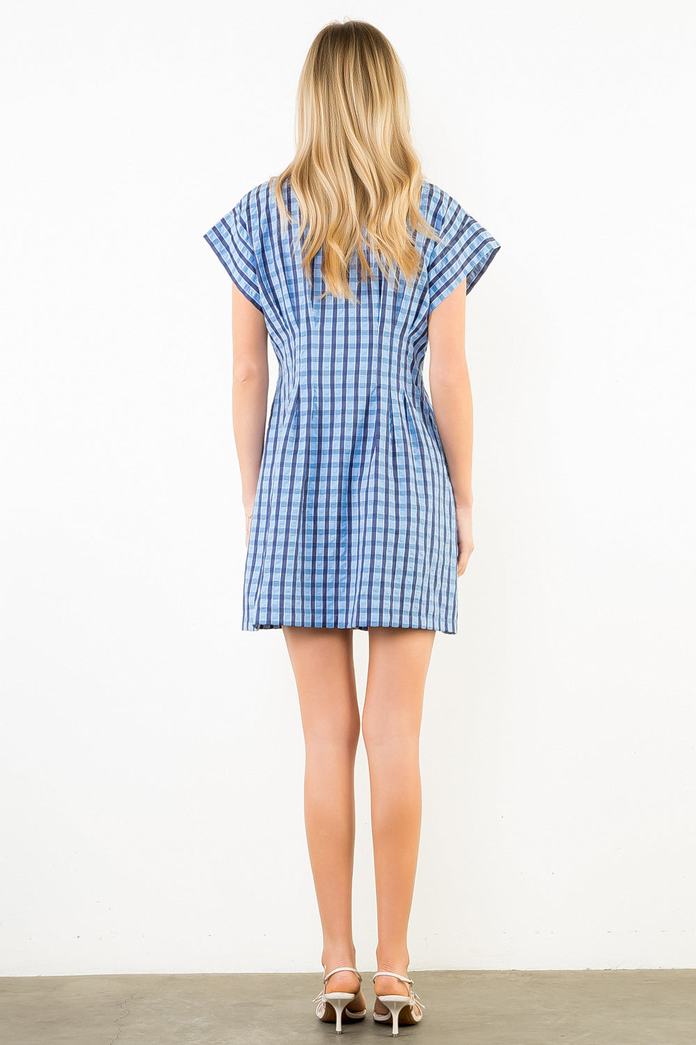 THML SS Checkered Dress