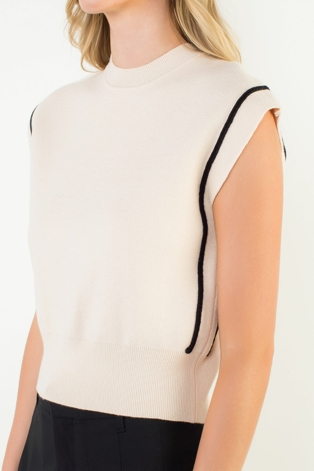 THML Sleeveless Knit Top