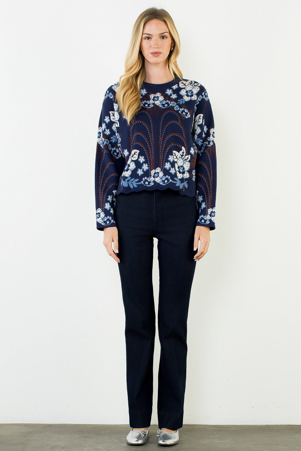 THML All over Pattern Sweater