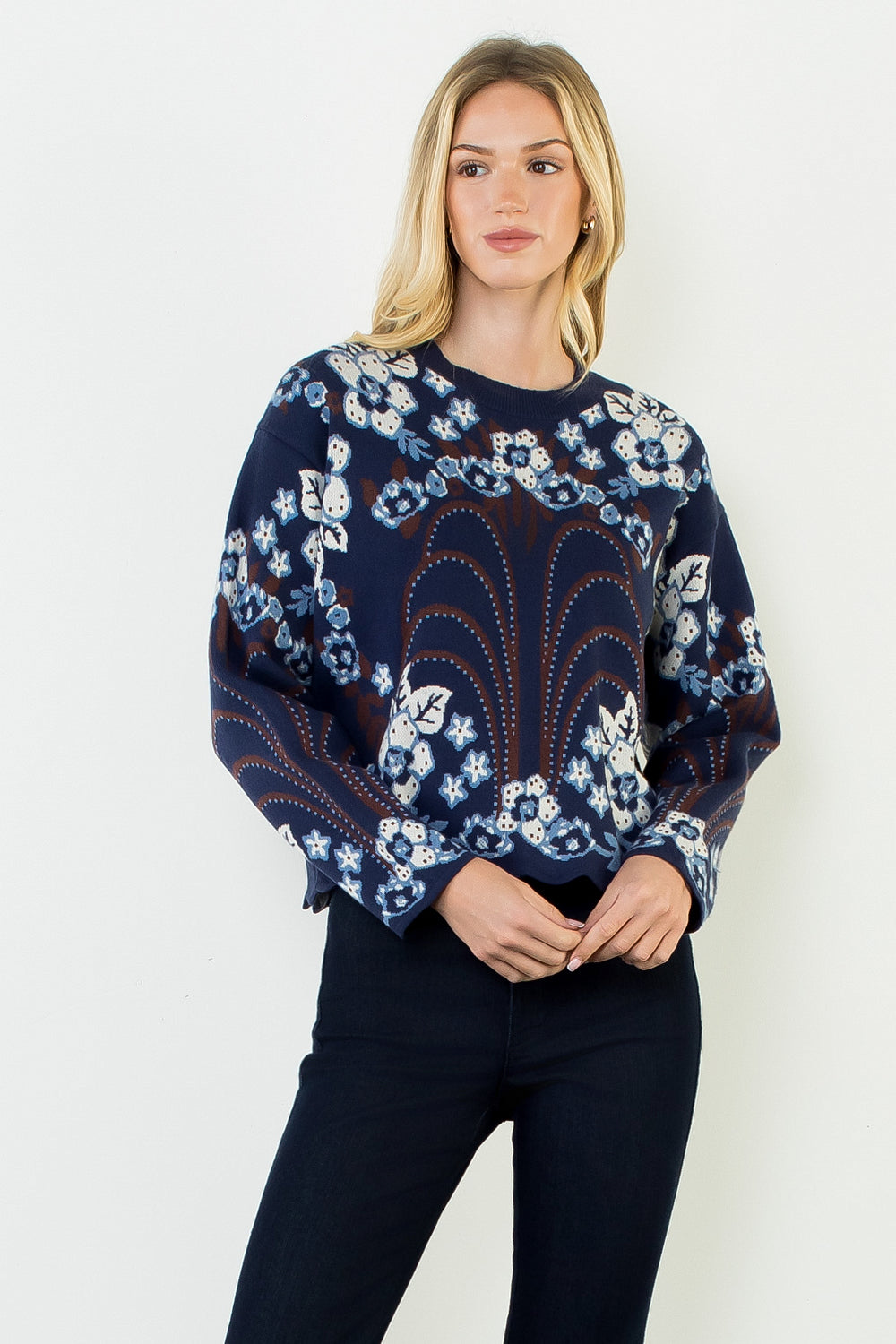 THML All over Pattern Sweater