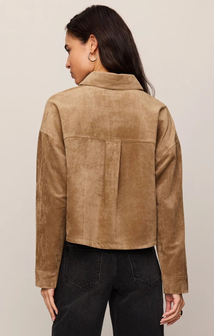 Z Supply All Day Suede Jacket