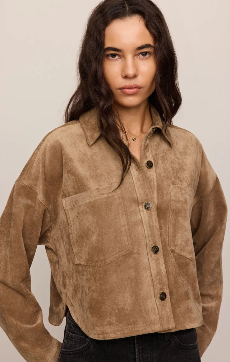 Z Supply All Day Suede Jacket