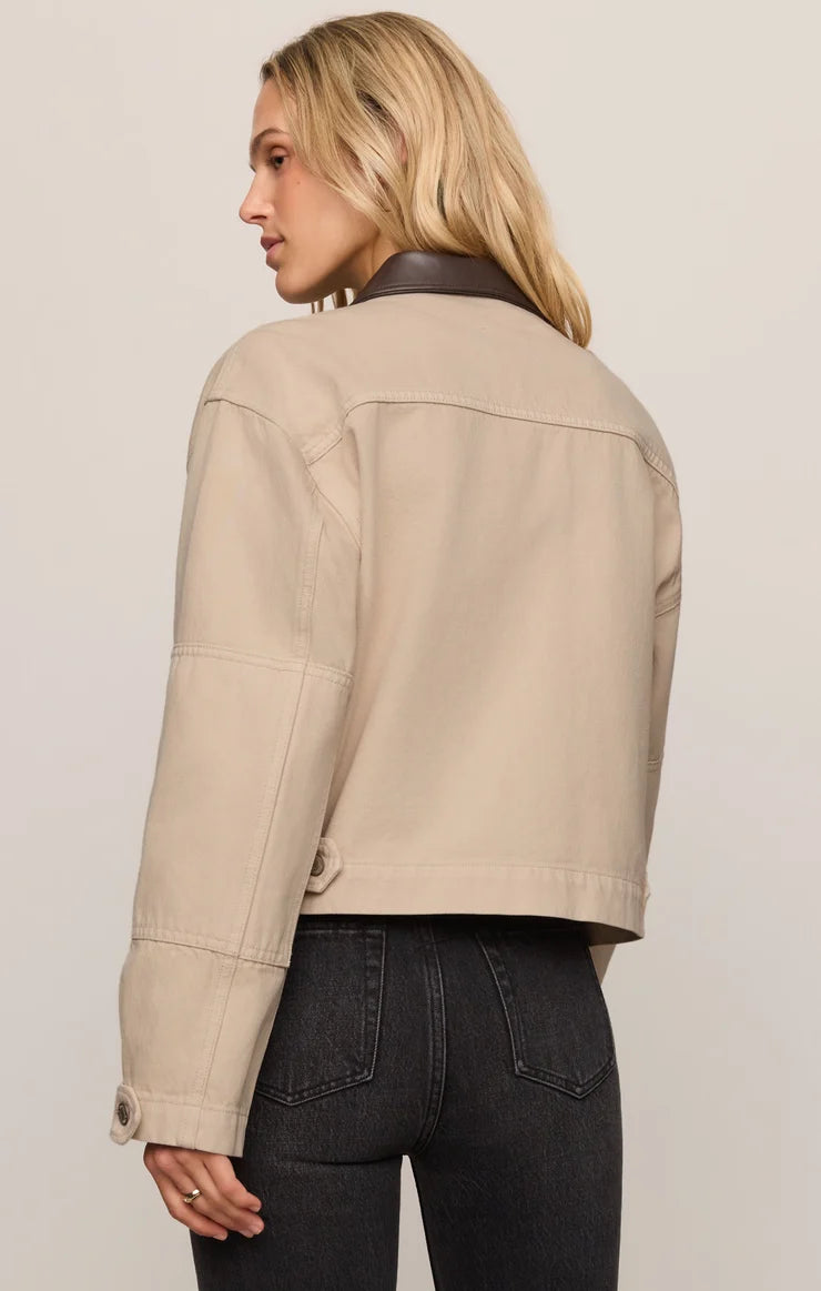 Z Supply Rey Cropped Chore Jacket