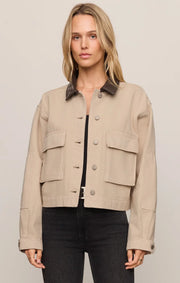 Z Supply Rey Cropped Chore Jacket