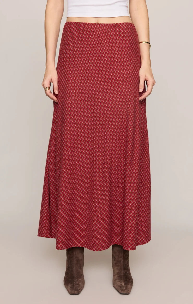 Z Supply Crestview Plaid Skirt