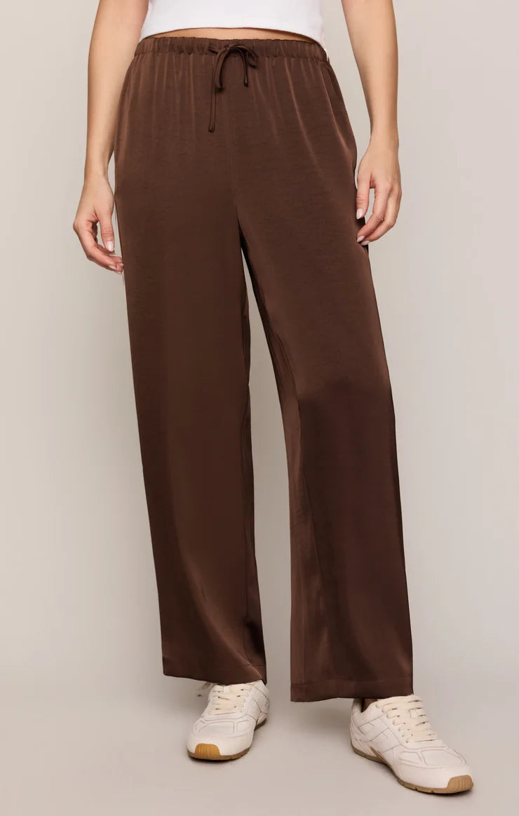 Z Supply In Stride Satin Track Pant