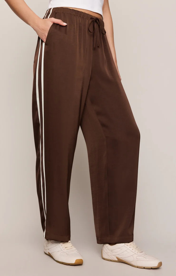 Z Supply In Stride Satin Track Pant