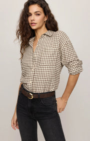 Z Supply River Plaid Button Up