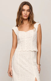 Z Supply Emrie Eyelet Top