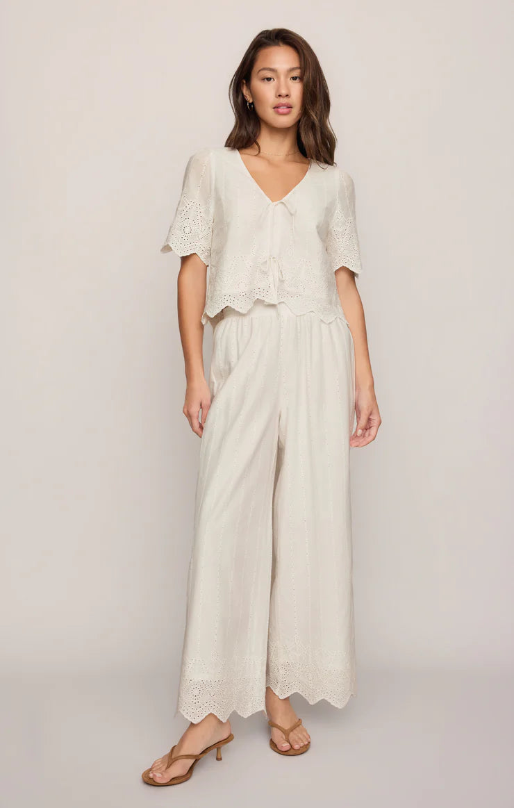 Z Supply Sea Esta Embroidered Pant