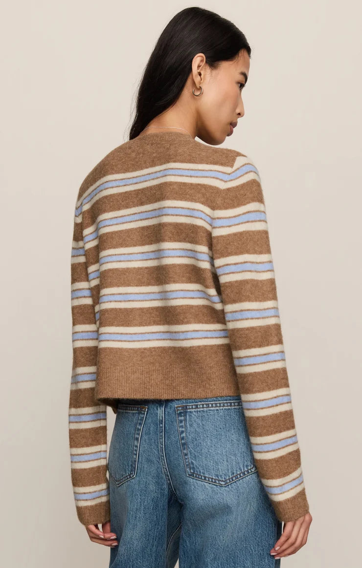 Z Supply Medina Stripe Cardigan