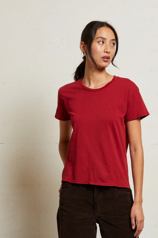 Perfect White Tee Harley Boxy Crew