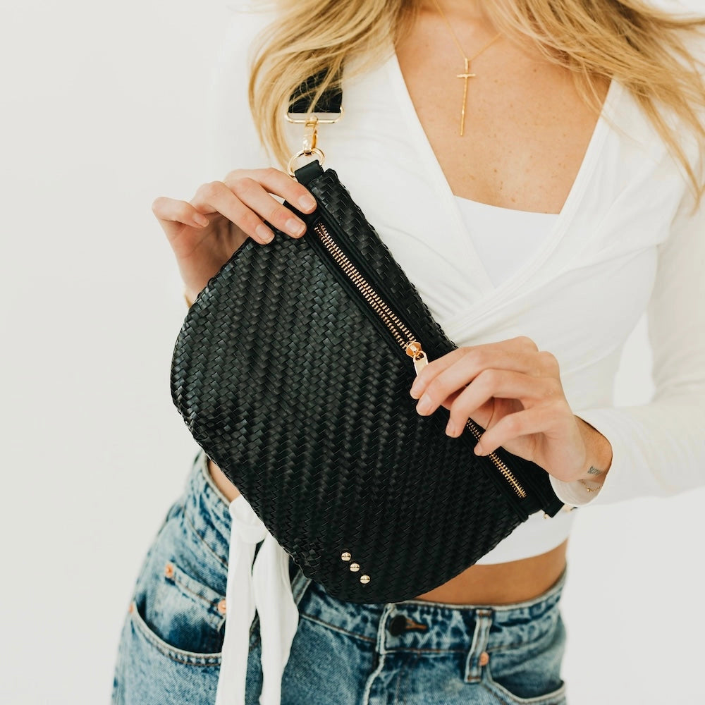 Pretty Simple Diagonal Woven Westlyn Bum bag