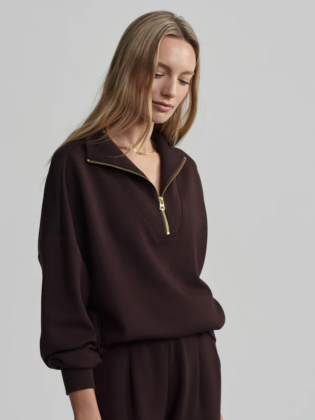 Varley: Hawley Half Zip Sweat