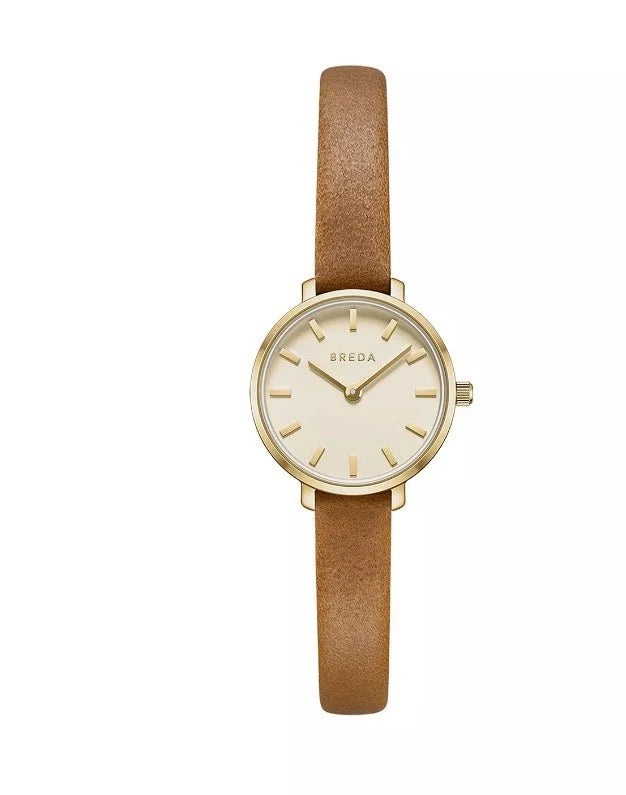 Breda Beverly Gold Watch Natural