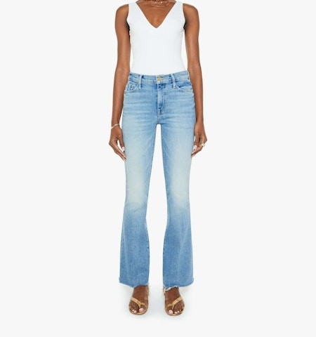 Mother The Weekender Fray in Glow Up