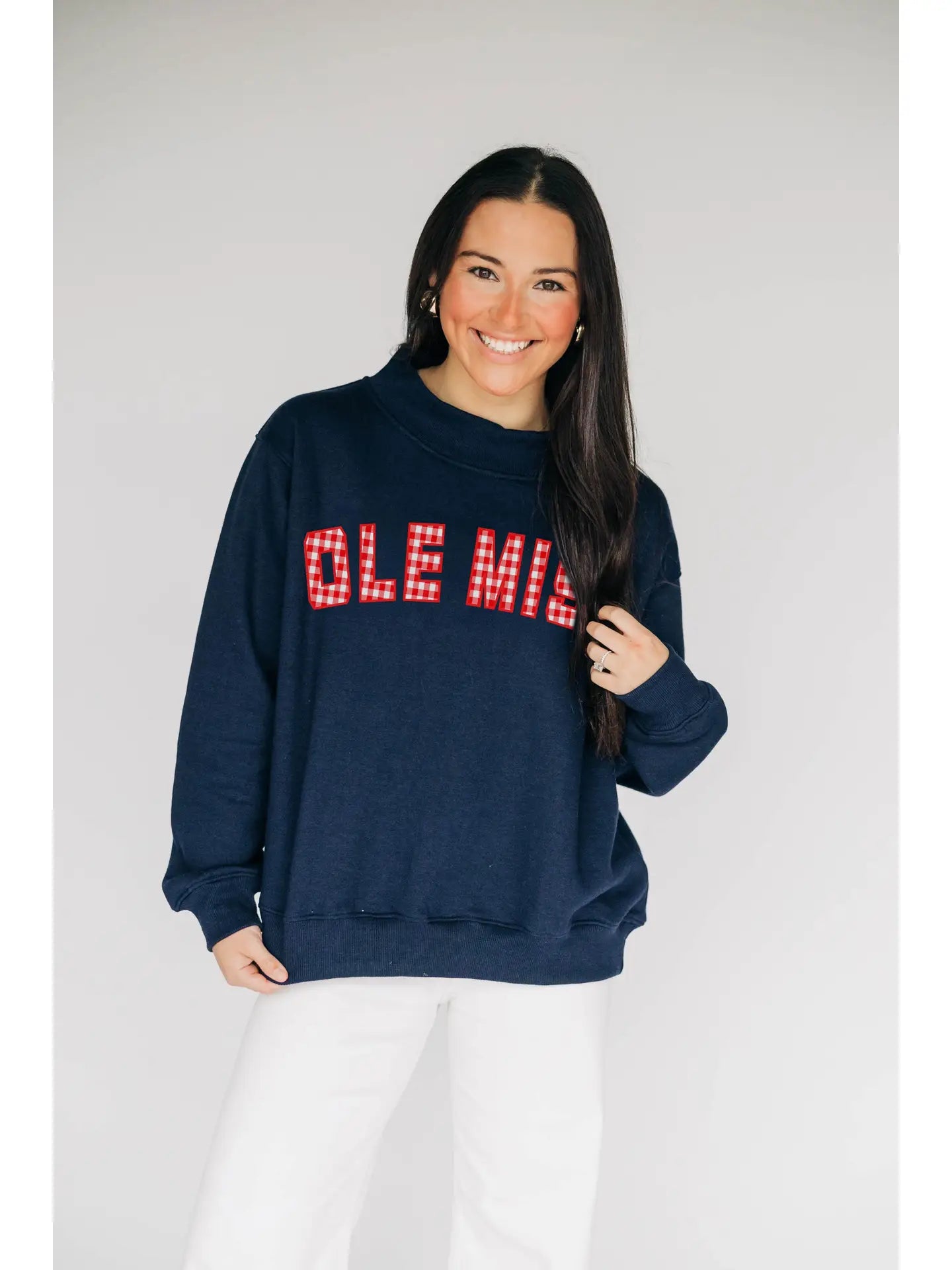 Scarlet & Gold Mallory Mockneck