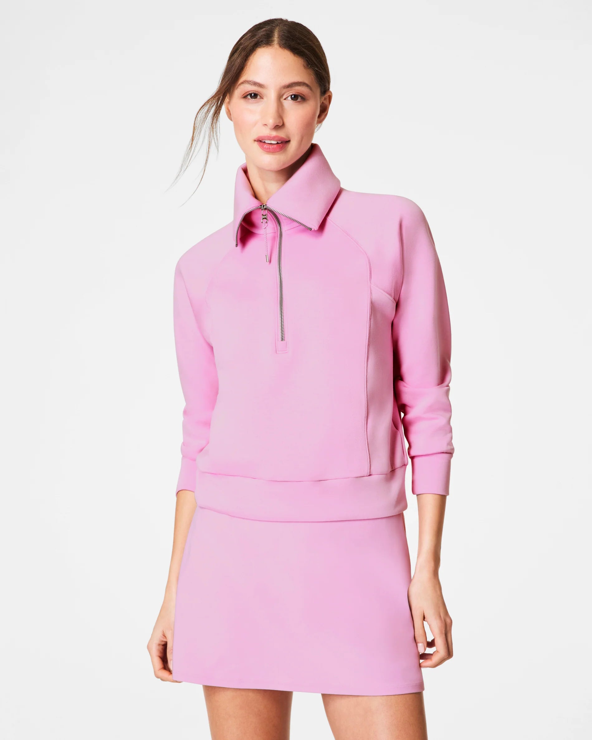 Spanx: Air Essentials Half Zip