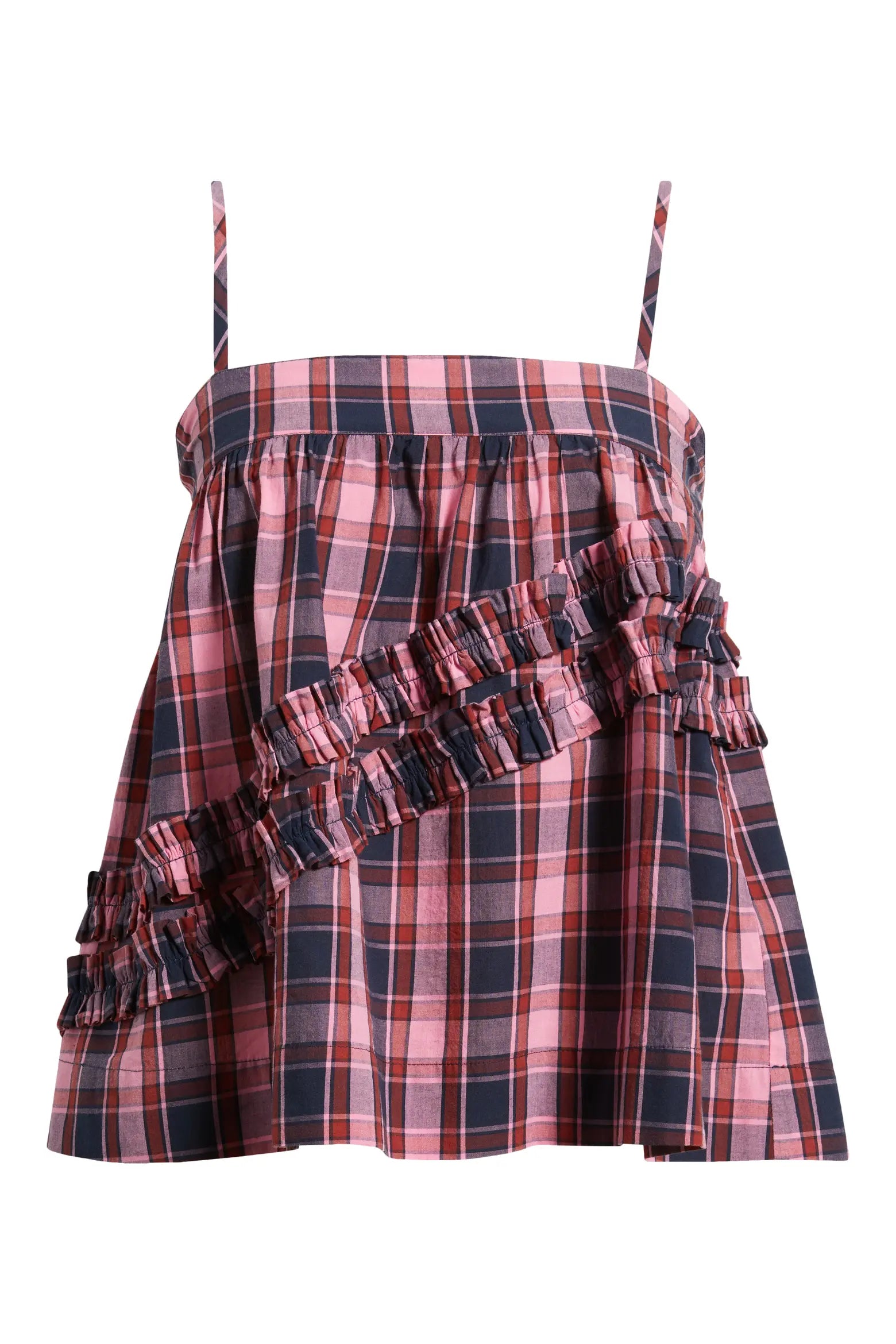 Damson Madder Nyra Ruffle Cami
