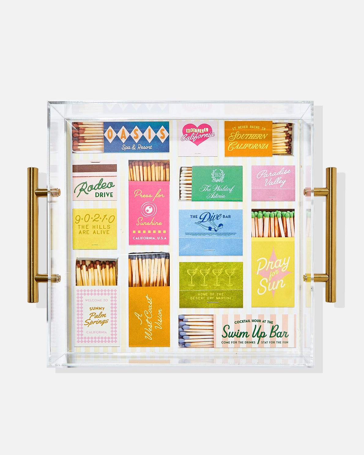 Tart by Taylor California Matchbook Large Tray