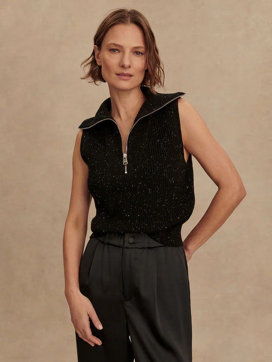 Varley Hally Half Zip Vest