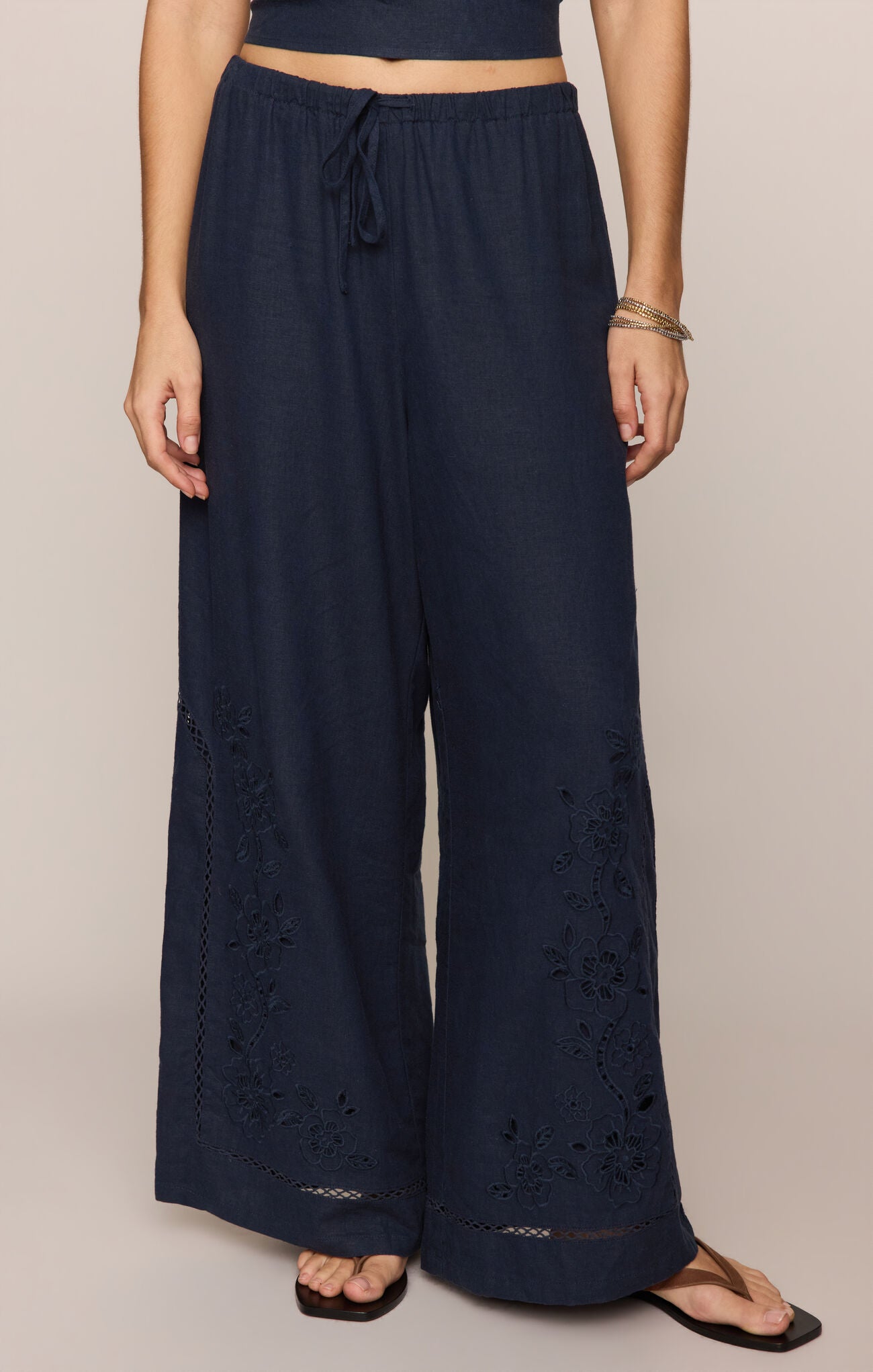 Z Supply Sid Embroidered Pant