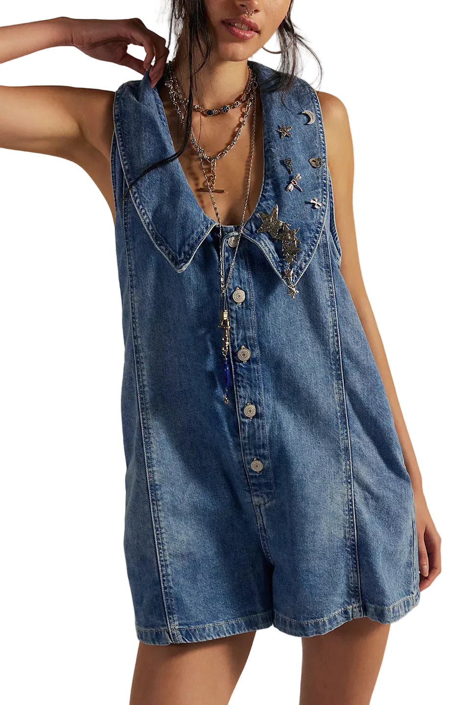 Free People Dover Playsuit