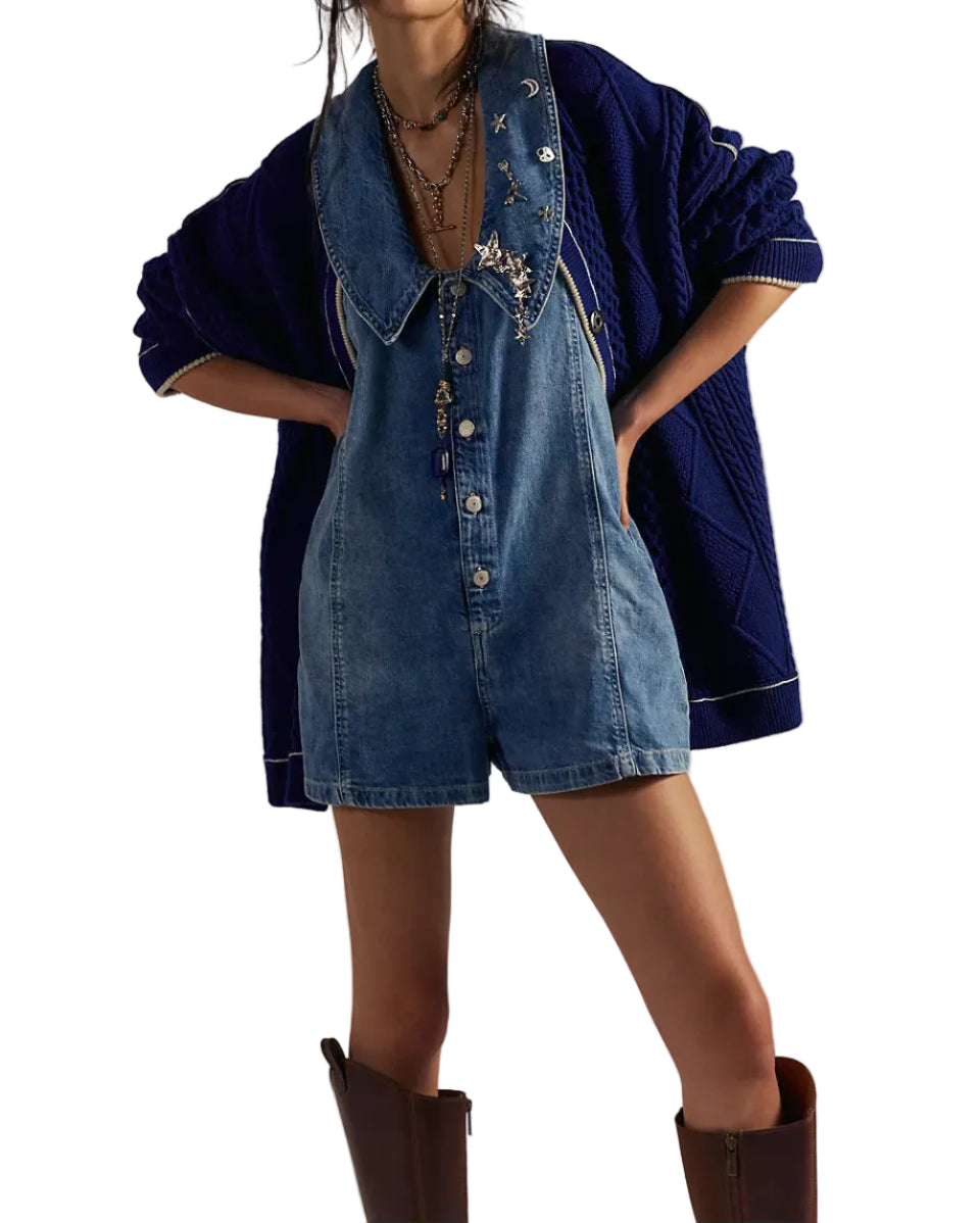 Free People Dover Playsuit