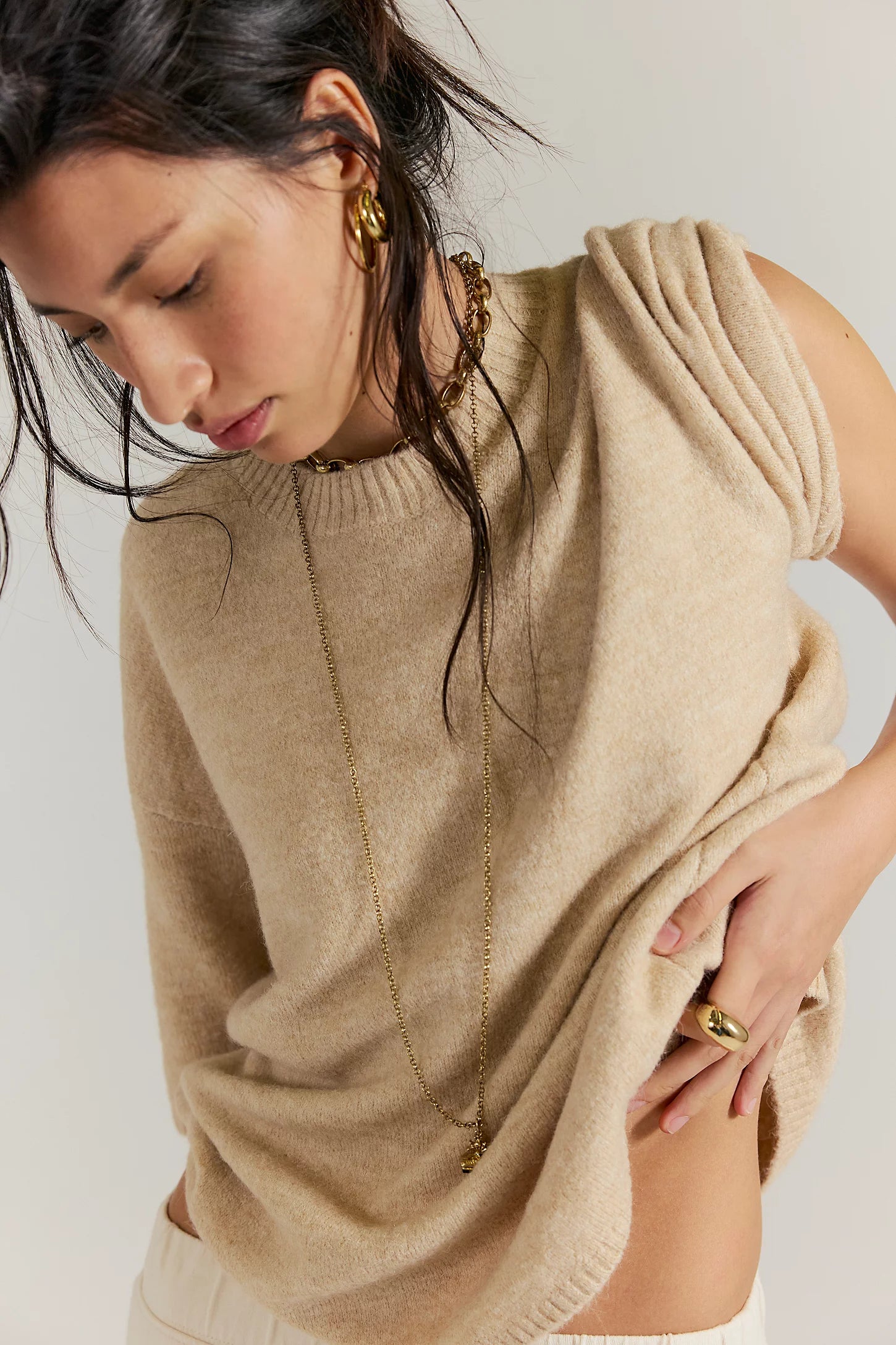 Free People Margot Sweater Tee