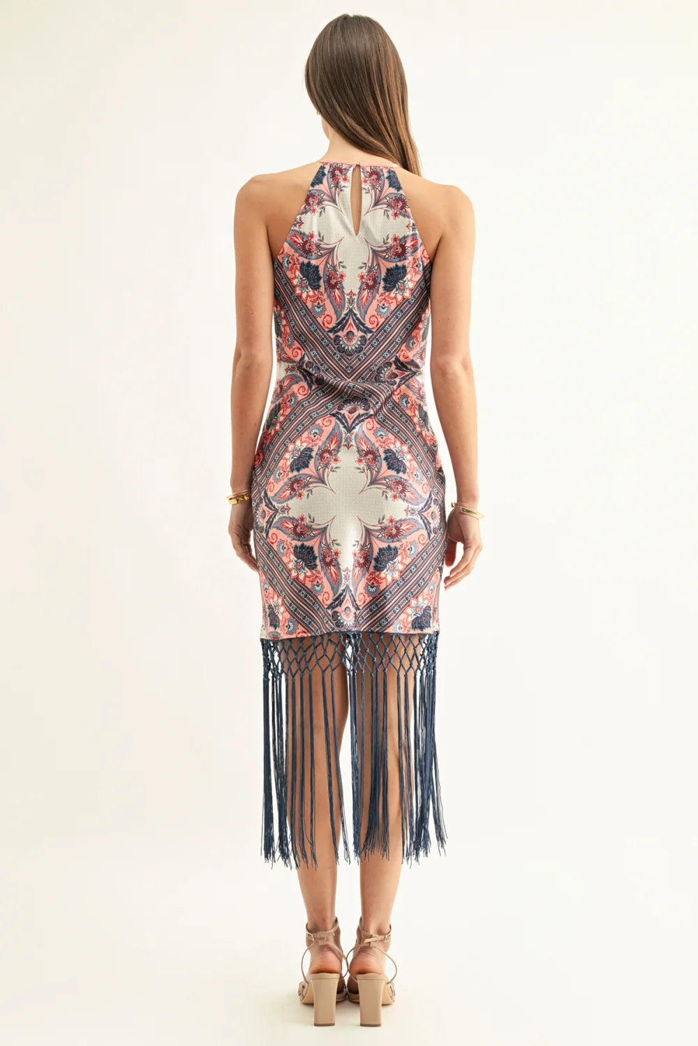 Adelyn Rae Morgan Bias Mini Dress