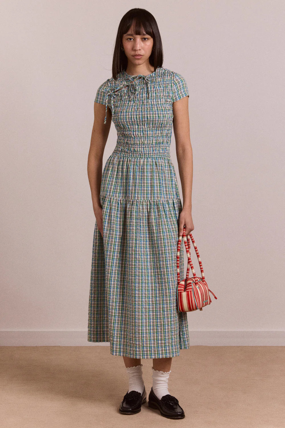 Damson Madder Ebba Midi Dress