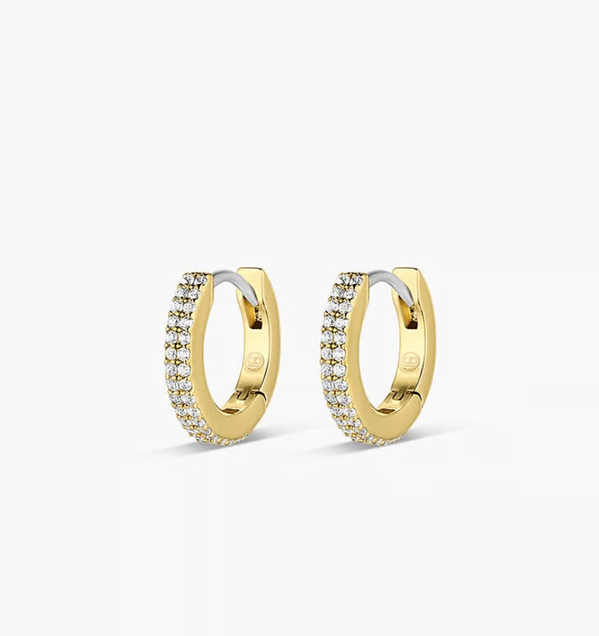 Gorjana Wilder Shimmer Bar Huggies