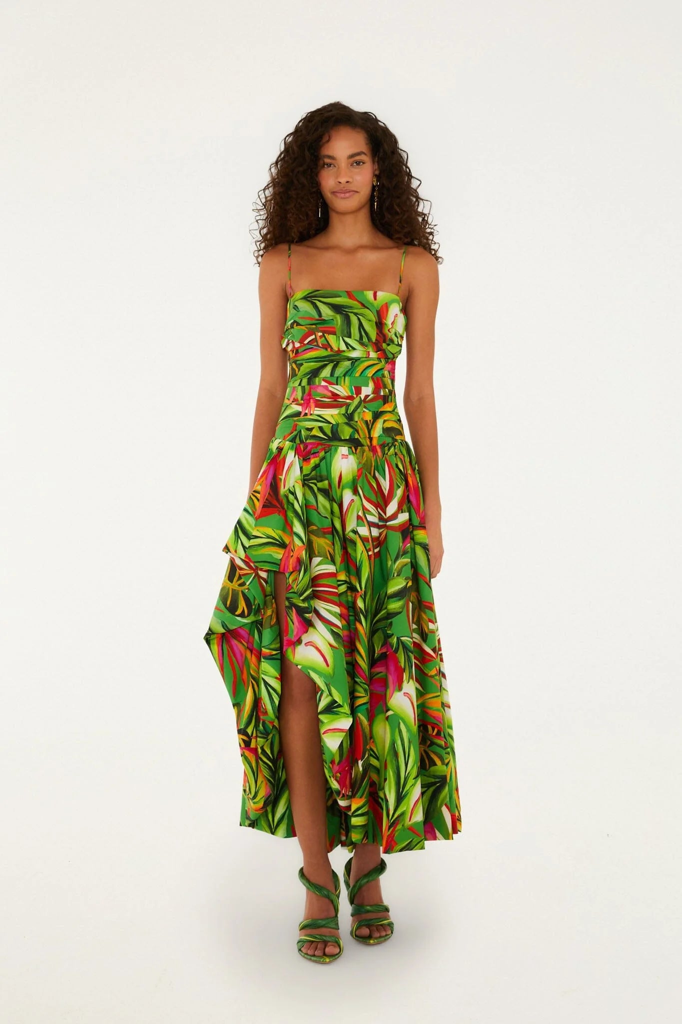 Farm Rio Tropical Dream Green Maxi