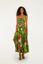 Farm Rio Tropical Dream Green Maxi