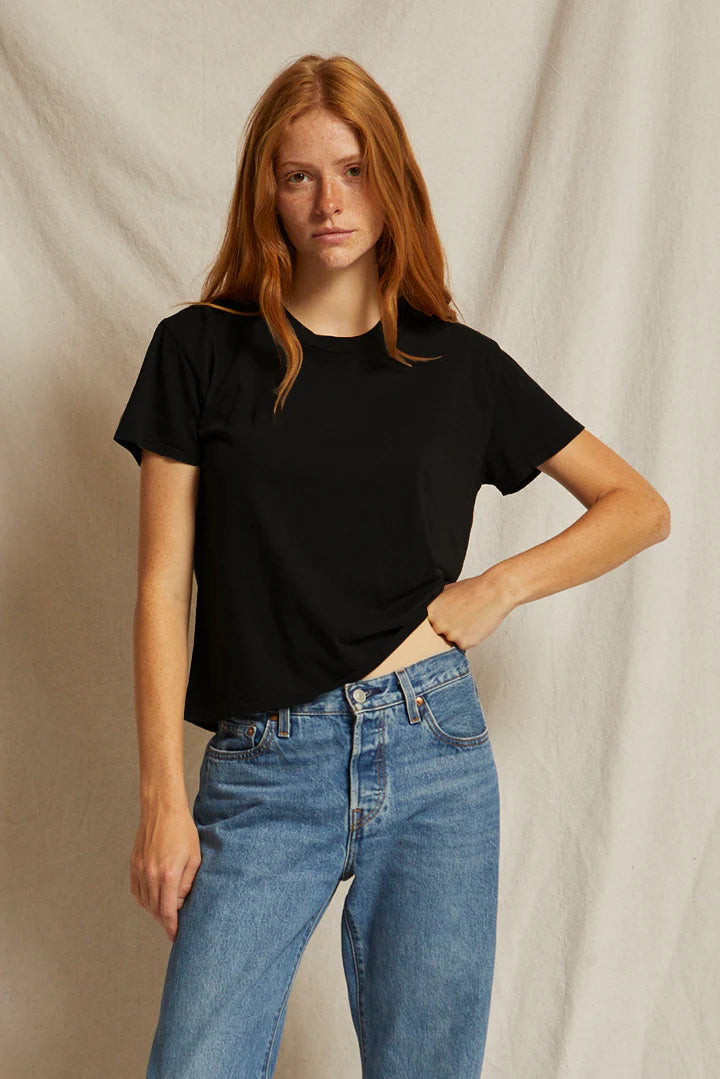 Perfect White Tee Harley Boxy Crew