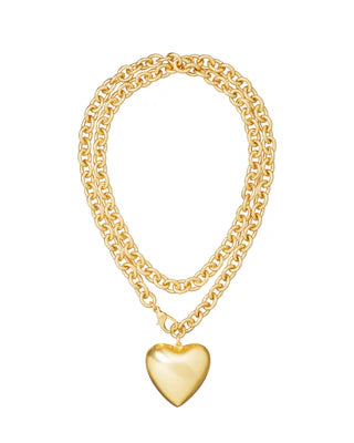 Roxanne Assoulin Heart & Soul Long Pendant