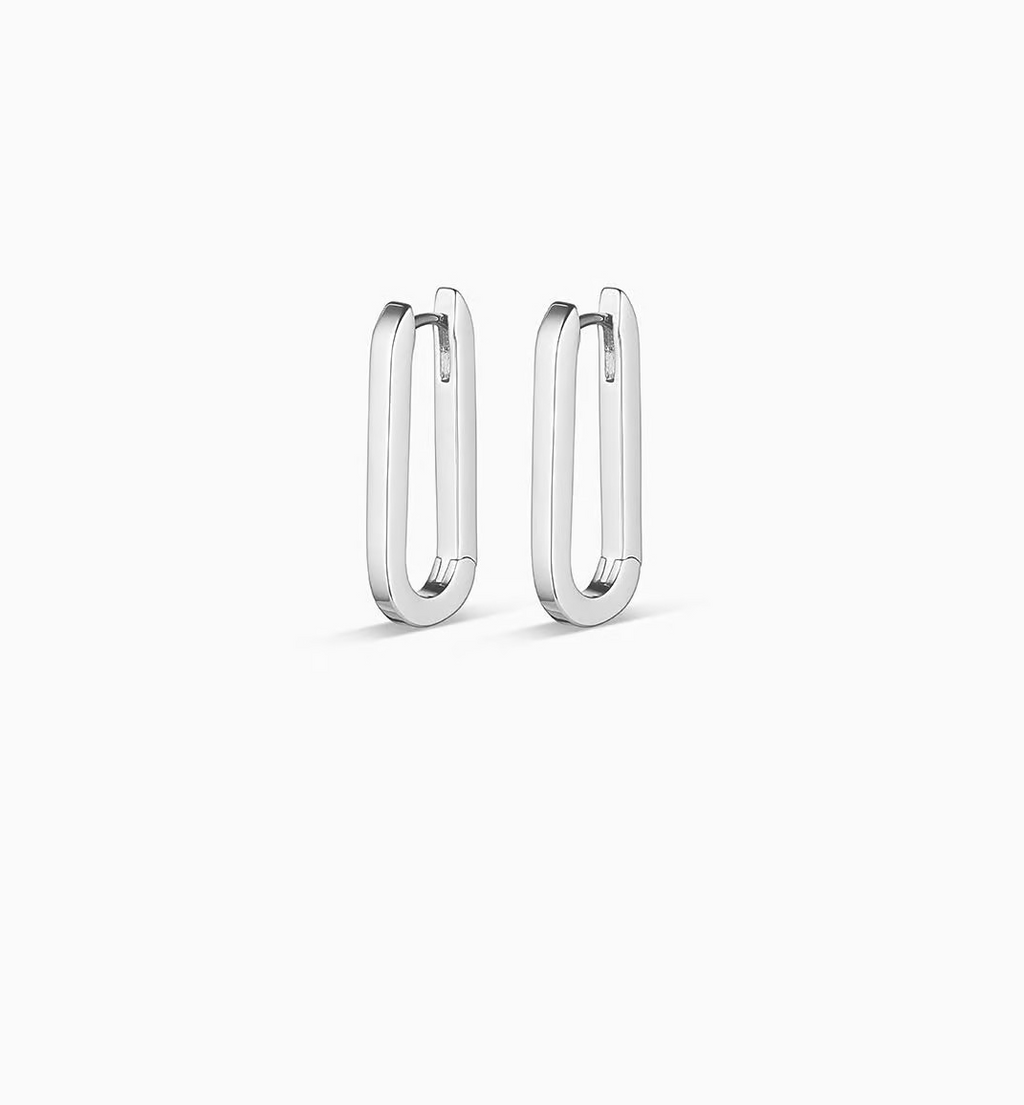 Gorjana Parker Huggies Silver