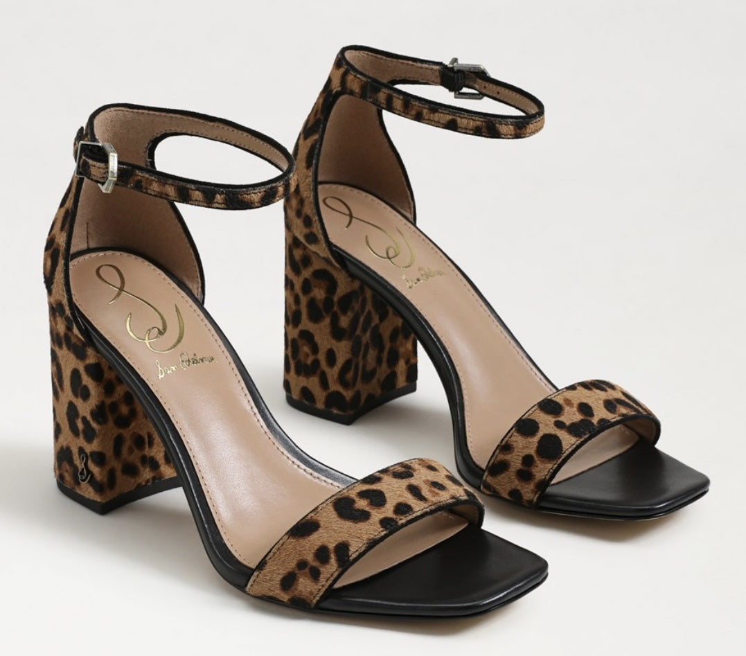 Sam Edelman Daniella Block Heel Leopard