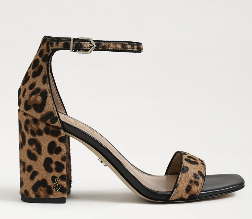 Sam Edelman Daniella Block Heel Leopard