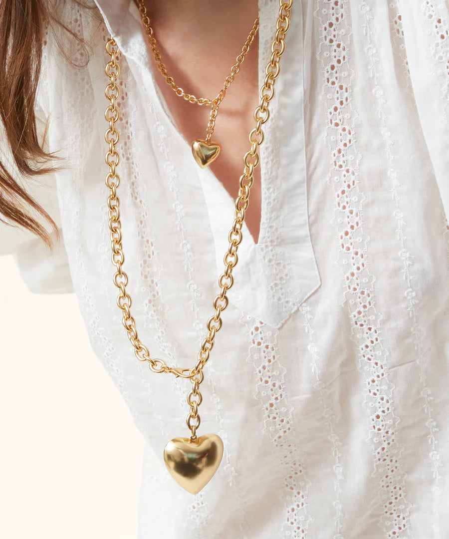 Roxanne Assoulin Heart & Soul Long Pendant