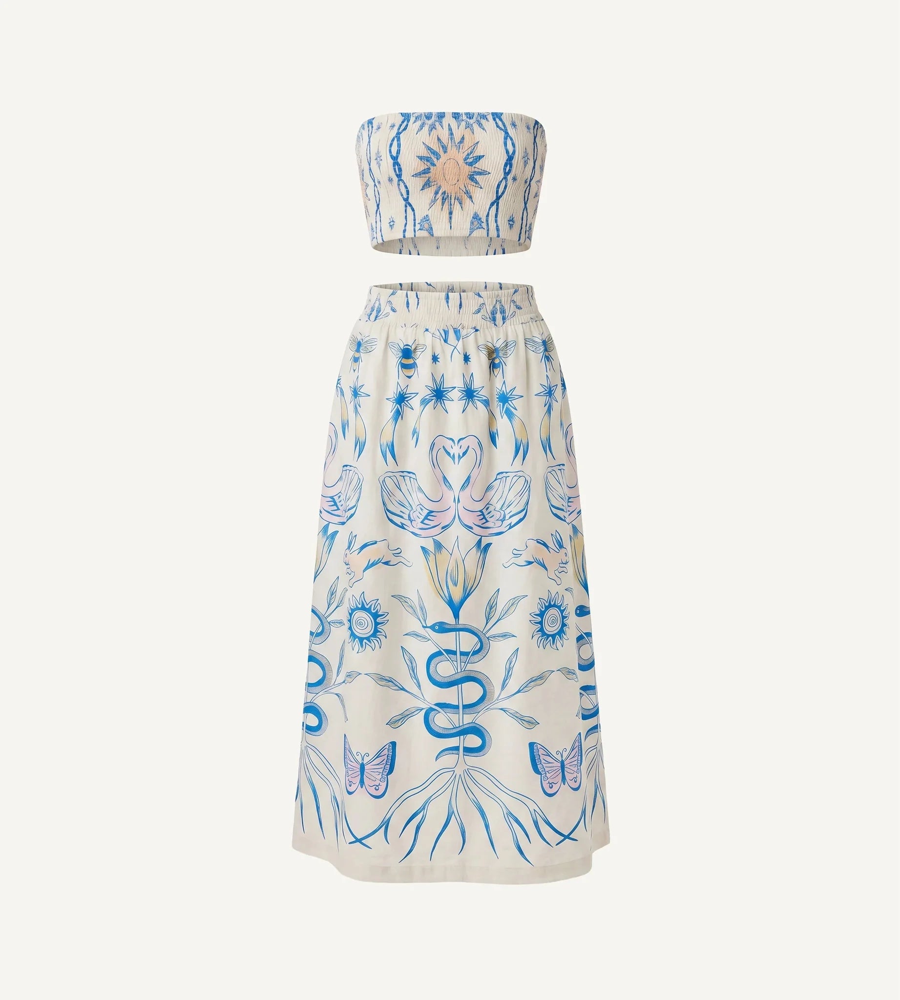 Cleobella Sylvan Top/Midi Skirt Set