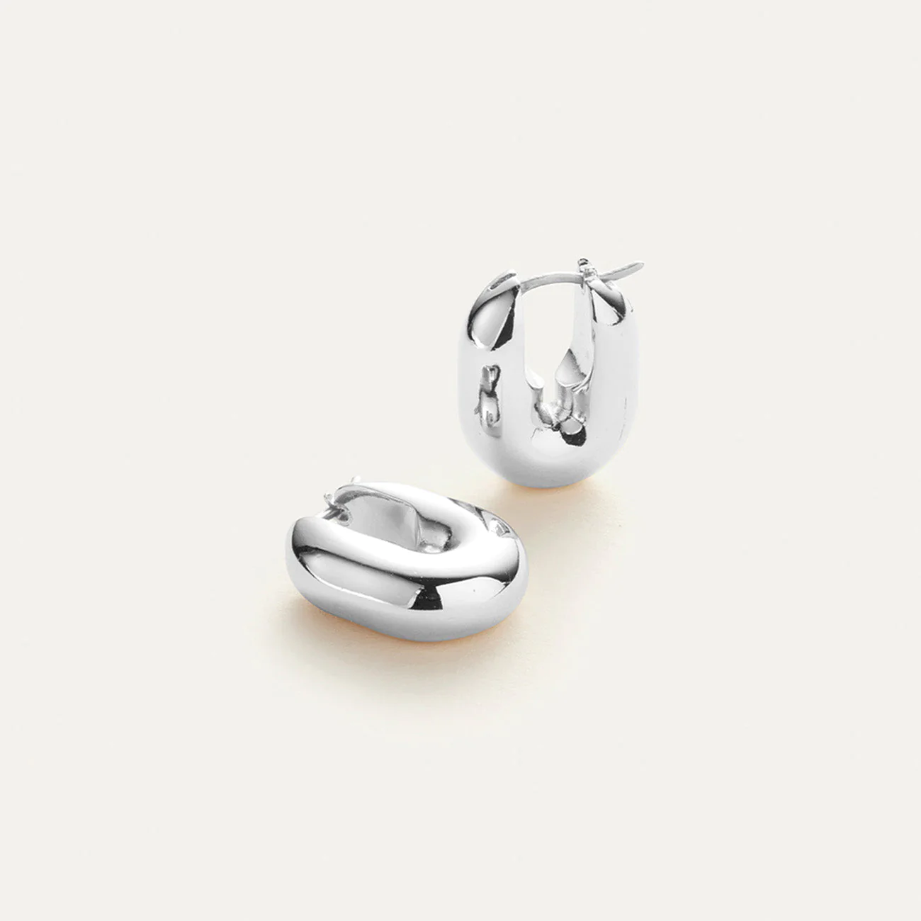 Jenny Bird: Puffy U-Link Silver
