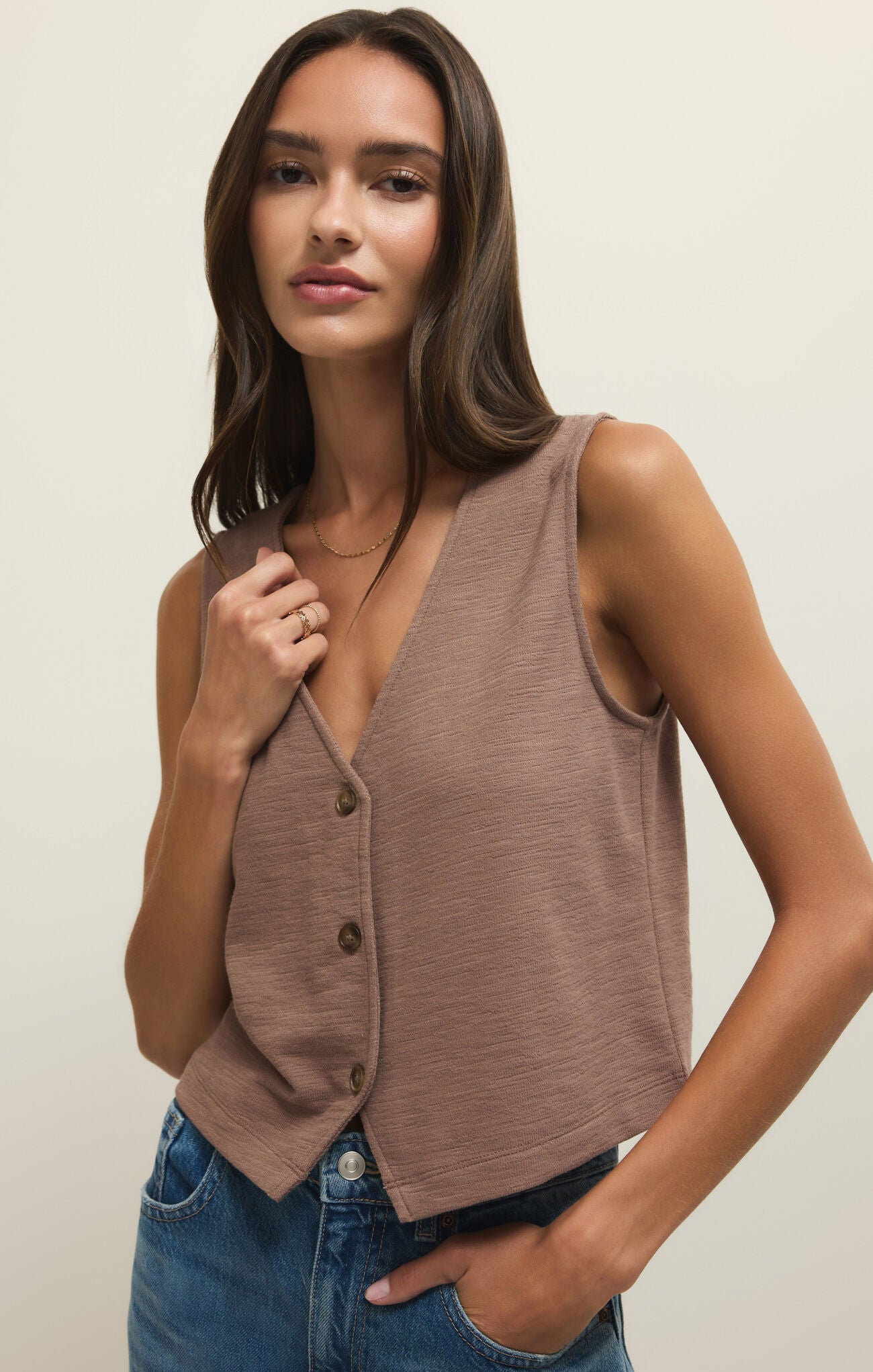 Z Supply Noelle Textured Tank Top
