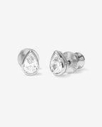 Melinda Maria Isla 6mm Studs Silver
