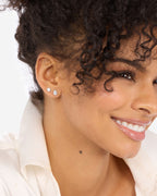 Melinda Maria Isla 6mm Studs Silver