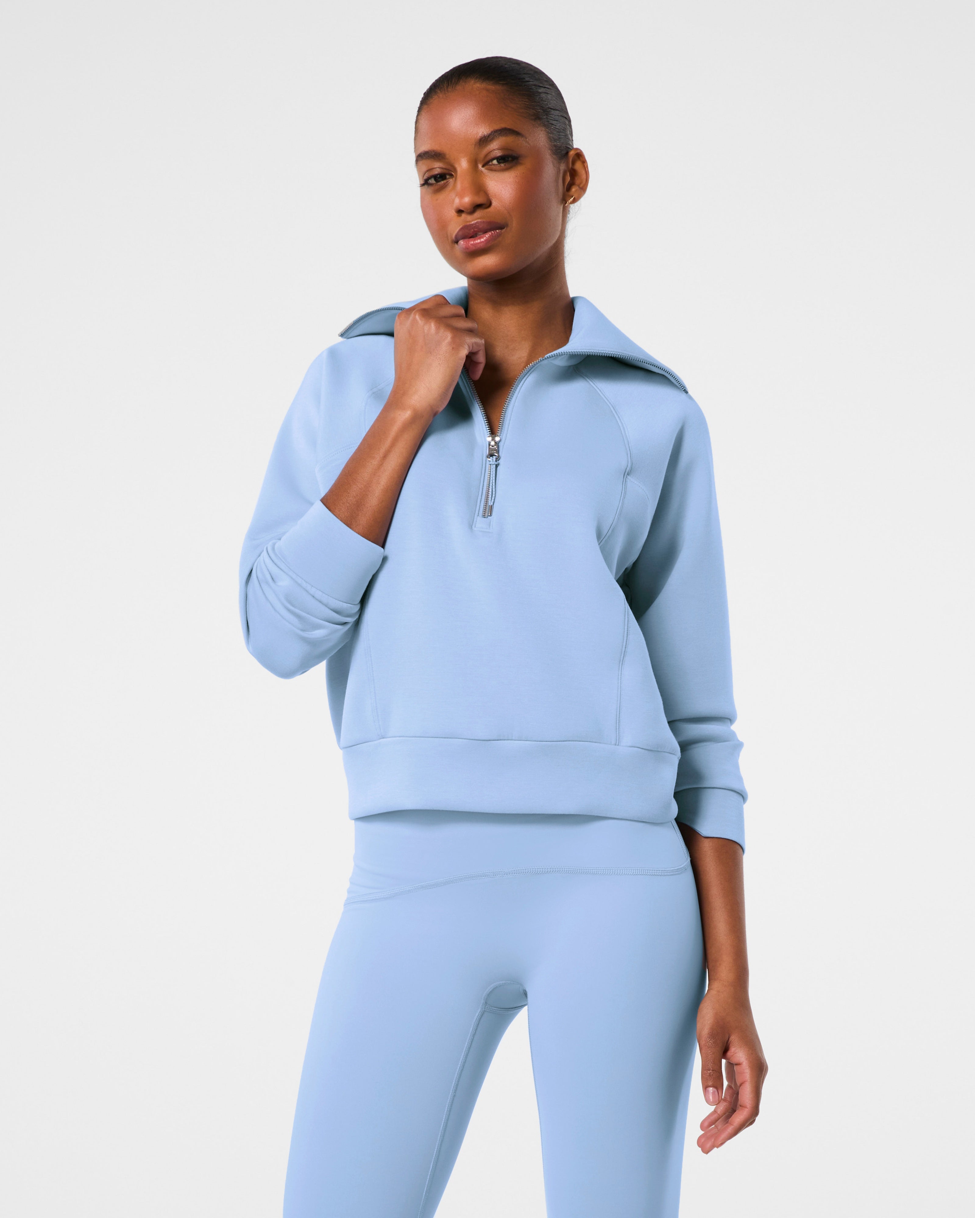 Spanx: Air Essentials Half Zip
