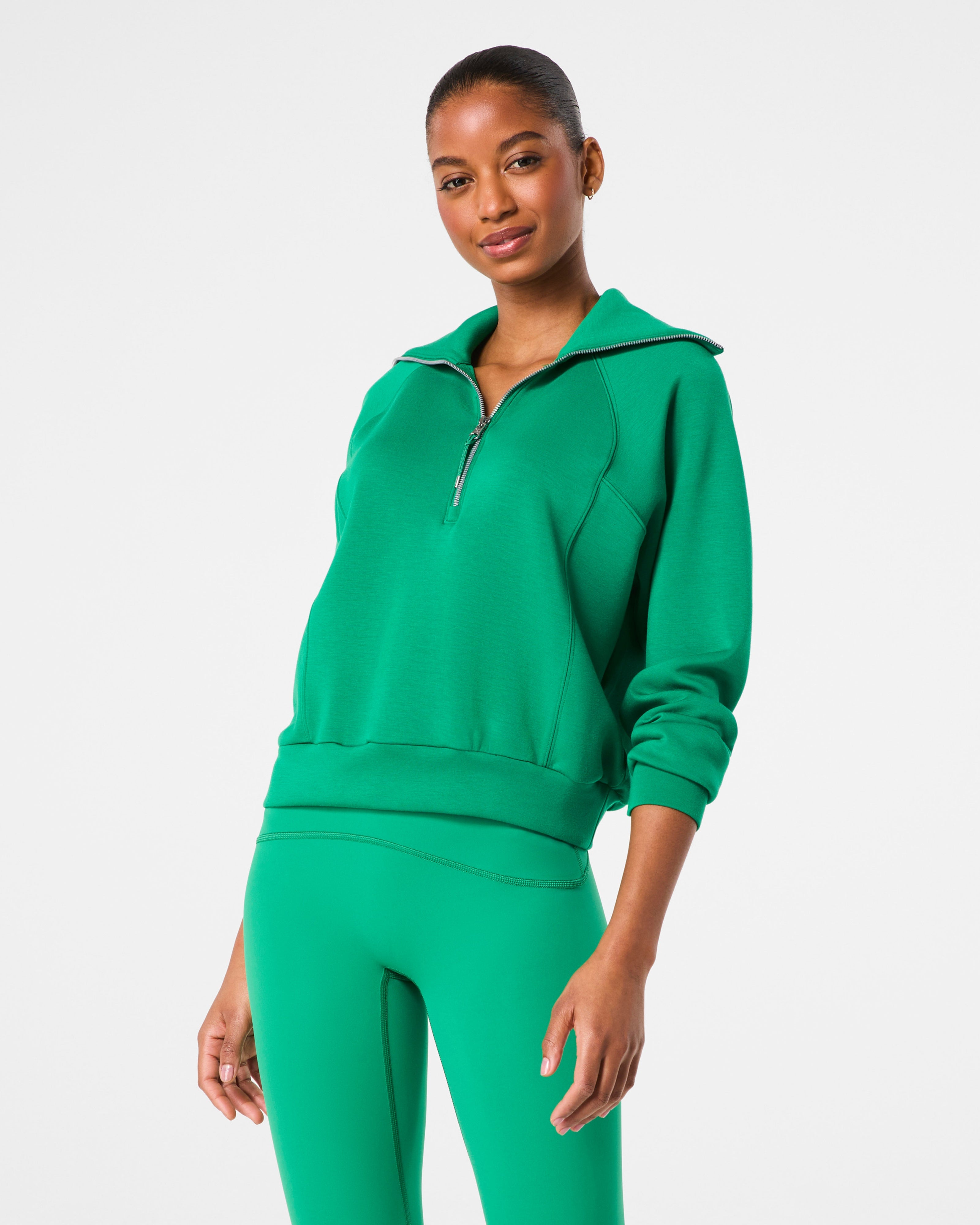 Spanx: Air Essentials Half Zip