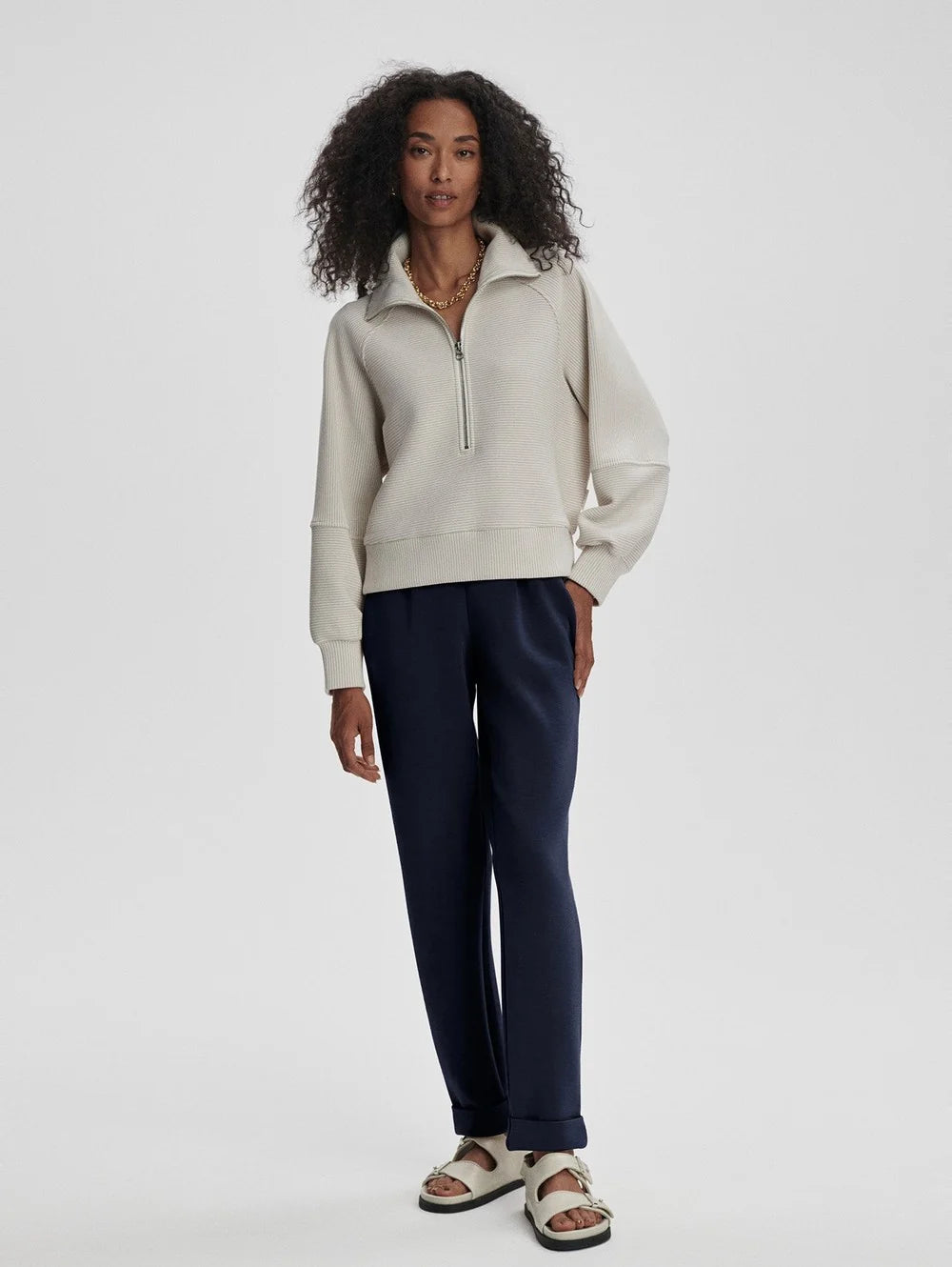 Varley Milano Half Zip Sweat 2.0