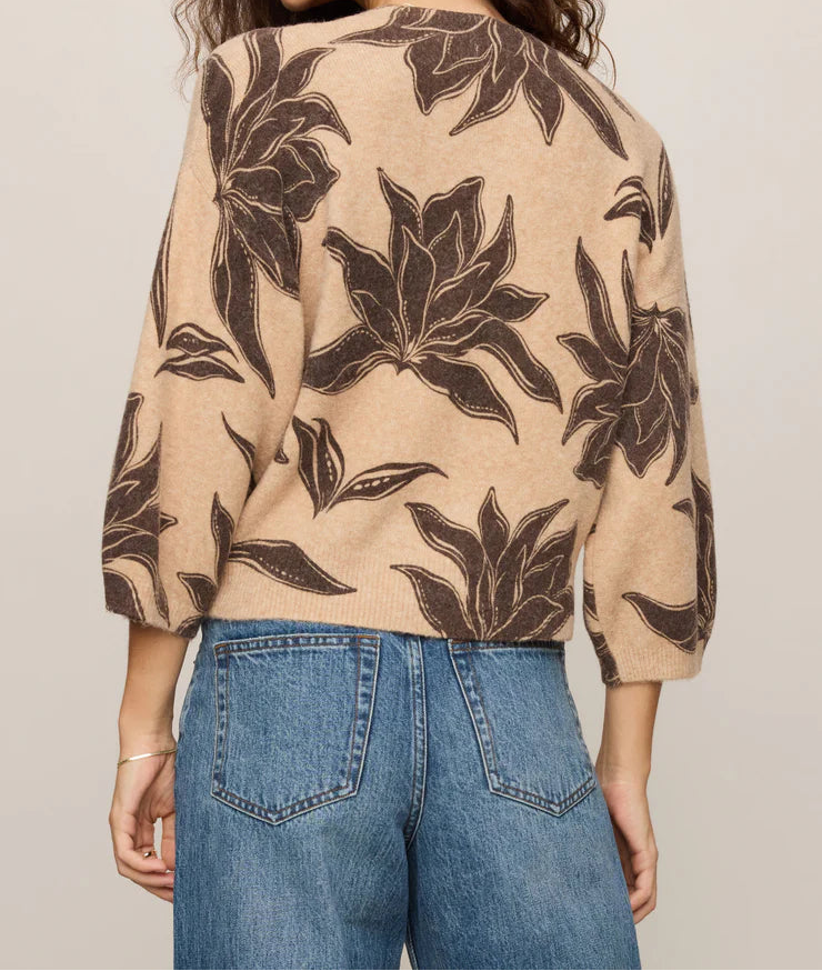 Z Supply Valor Floral Cardigan