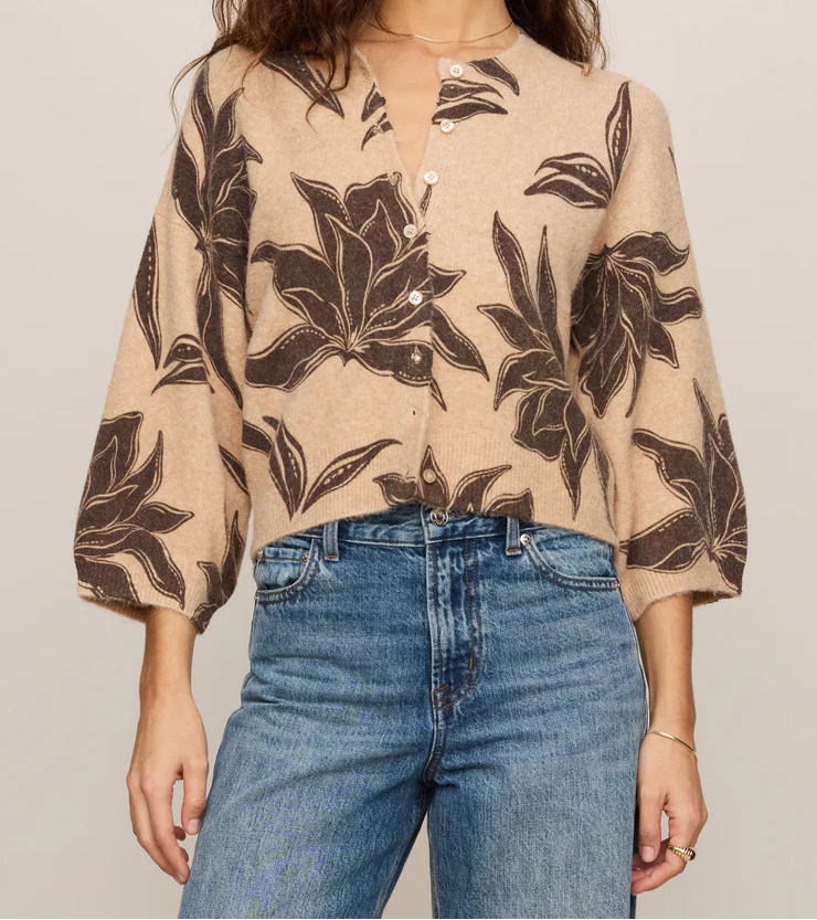 Z Supply Valor Floral Cardigan